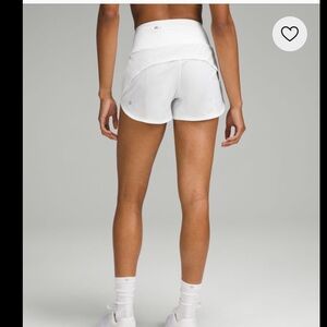 NEW Lululemon Speed up short lined size 6